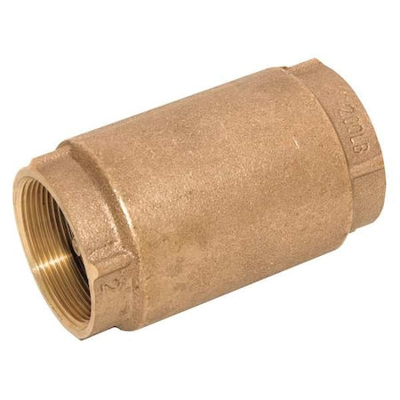 1-1/2" NPT Bronze Spring Check Valve