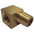 90 Degrees Street Elbow Brass 90 Degrees Street Elbow, 1/8 in Male NPT X 1/8 in Female NPT, 10 PK