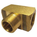 Branch Tee Brass Branch Tee, 1/4 in Female NPT X 1/4 in Female NPT