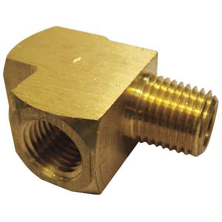 Street Tee Brass Street Tee, 1/4 in Female NPT X 1/4 in Male NPT, 10 PK
