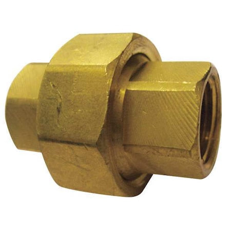 Union Brass Union, 3/4 in Female NPT X 3/4 in Female NPT