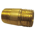 1/8" MNPT x 2" TBE Brass Long Pipe Nipple PK10