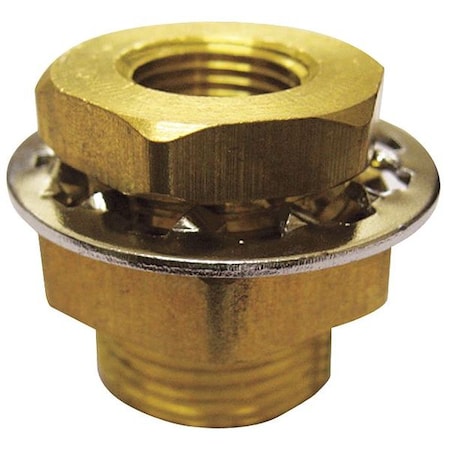 Anchor Coupling Brass Anchor Coupling, 1/2 in Female NPT X 1/2 in Male UNF