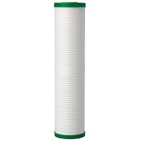 Quick Connect Filter, 45 gpm, 25 Micron, 4-5/8" O.D., 20 in H