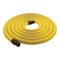 Vacuum Hose,25 ft L,Yellow,Polyethylene