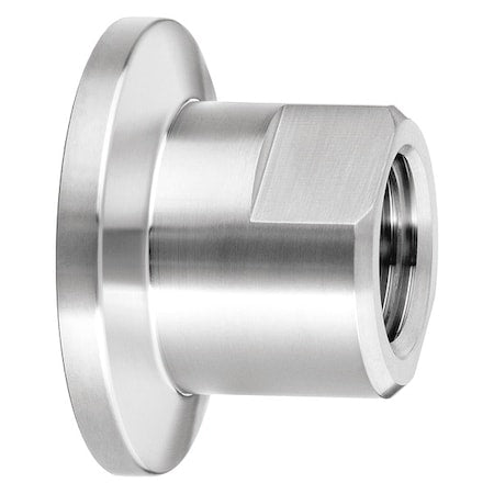 Vacuum Fitting, Straight Adapter, 1" Tube x 1/4" NPT Female