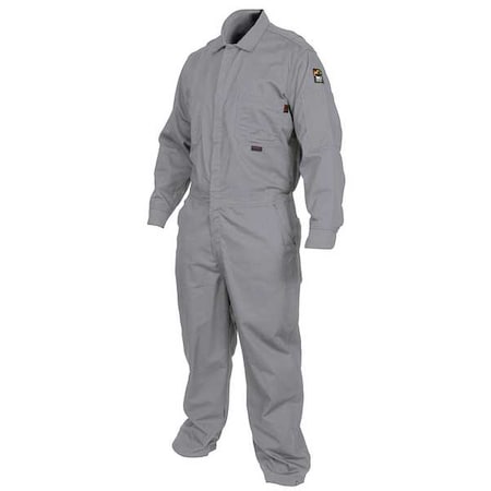 Coverall, 8.7 cal/sq cm ATPV, X5, MaxComfort(TM), Snap Closure, Zipper Closure
