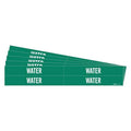 Pipe Marker,Water,PK5, 7304-4-PK