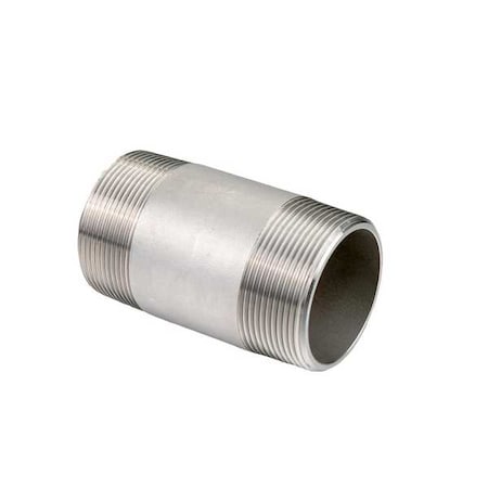 PipeNipple,SS,21/2",NPTxNPT,41/2"