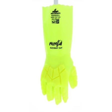 ChemResistantGloves,Lime,Gauntlet,M,PR
