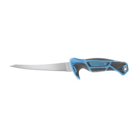 Fixed Blade Knife, Steel, 11 in L