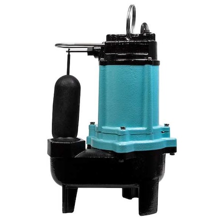 Sewage Ejector Pump, 20ft, 0.5hp, 115V AC