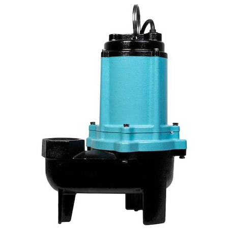 Sewage Ejector Pump, 20ft, 0.5hp, 115V AC