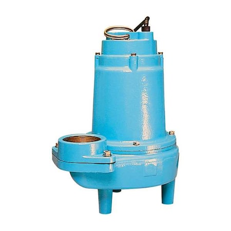 SewageEjectorPump,20ft,0.5hp,115VAC