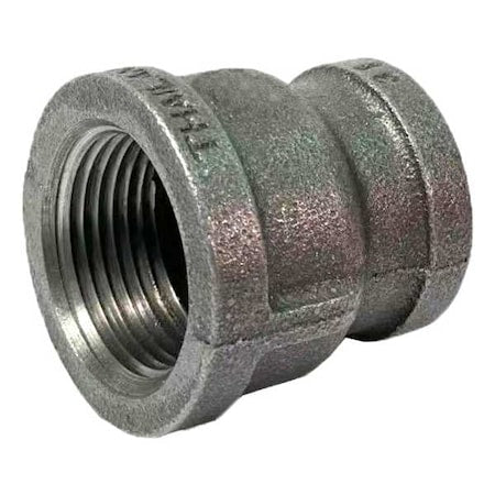Reducer Reducer, 1/2" x 2" Pipe, FNPT, Malleable Iron, Class 150
