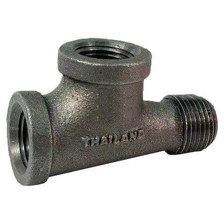 Street Tee Street Tee, 1-1/2" Pipe, FNPT x MNPT, Malleable Iron, Class 150