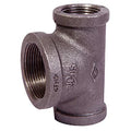 Reducing Tee Reducing Tee, 1/2" x 3/8" Pipe, FNPT, Malleable Iron, Class 150