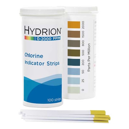 Test,0-2,000 ppm Free Chlorine,PK6