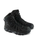 Men's Hiker Boot, 11, Composite Toe, 6 in H, Black/Gray, 804-6290