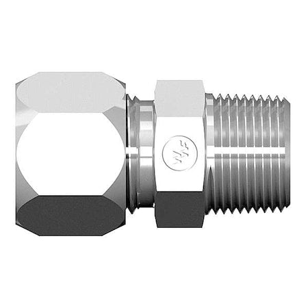 Strt, Steel, Comp. 3/4 in, MNPT 3/4 in