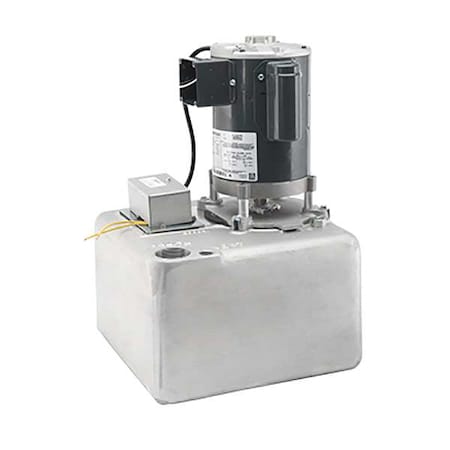 Condensate Removal Pump,1/2HP,4 gal Tank