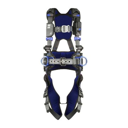 ExoFit(TM) X300 Fall Protection Harness, XS, 420 lb, Quick-Connect Chest/ Quick-Connect Leg Straps