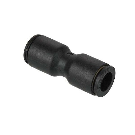 Fractional Push-to-Connect Fitting, Polymer, Black