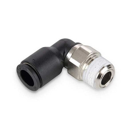 Elbow,Nylon,BSPT1/8in,Push-Fit10mm