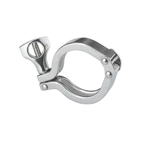 Clamp, Stainless Steel, Threaded, 3 in
