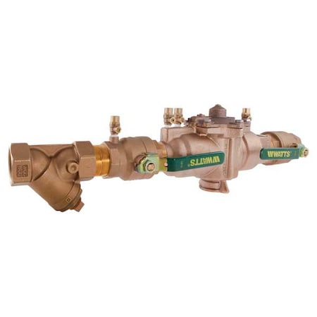Backflow Preventer,Size 1 1/4",175 psi