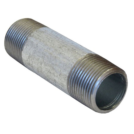 PipeNipple,Steel,1/2",NPTxNPT,6"