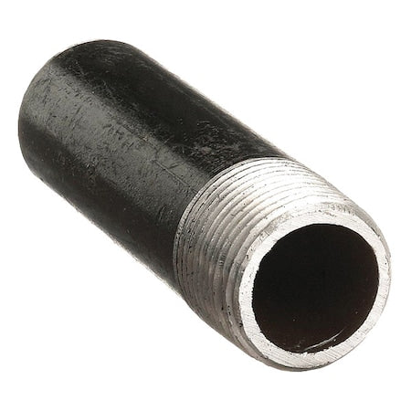 Pipe Nipple, Steel, 1/2 in, NPT , 2 in