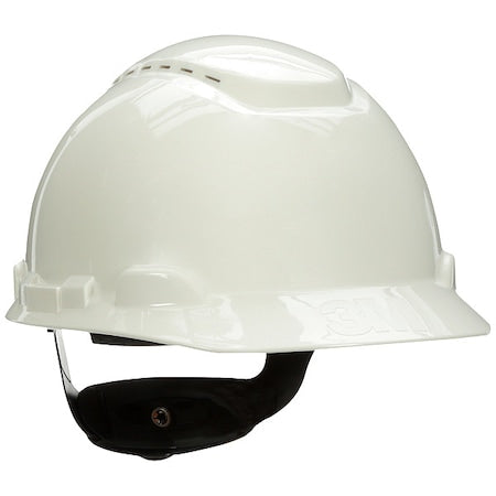 Hard Hat, HDPE, Pressure Diffusion Ratchet Suspension, White