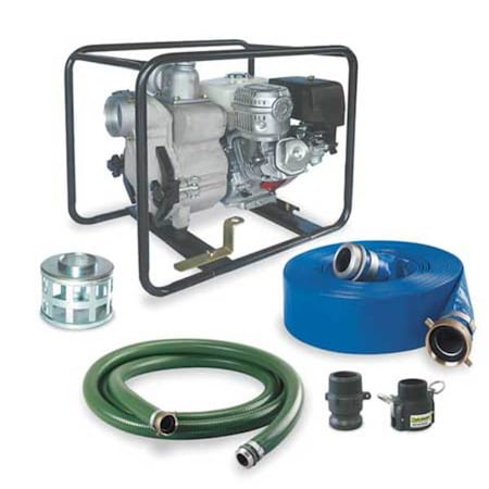 Engine Drive Pump Kit,11 HP,Honda Engine
