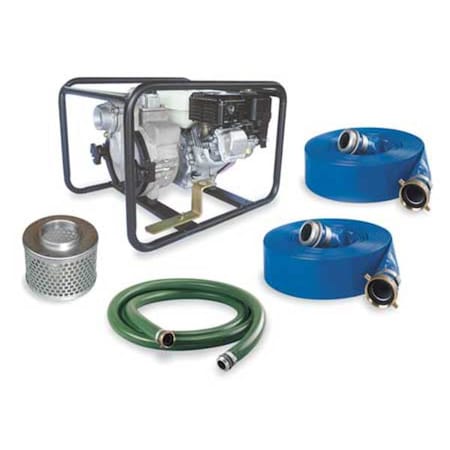 Engine Drive Pump Kit,4.8HP,Honda Engine