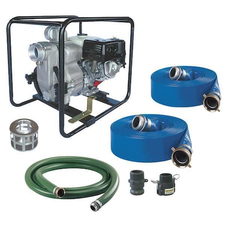 Engine Drive Pump Kit,7.1HP,Honda Engine