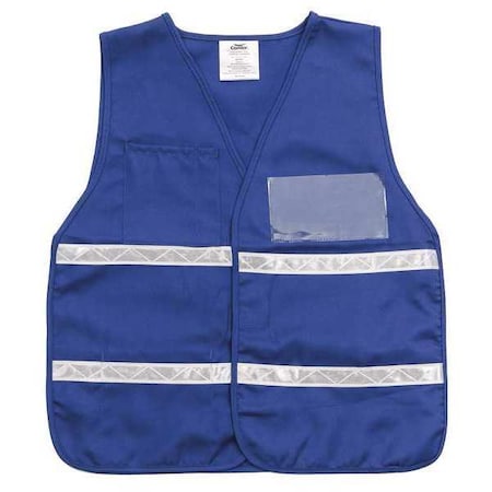 Safety Vest,Blue,Universal