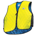 Evaporative Cooling Vest, Nylon, Evaporative, 5 to 10 hr Max Cooling Time, Zipper Closure, Green