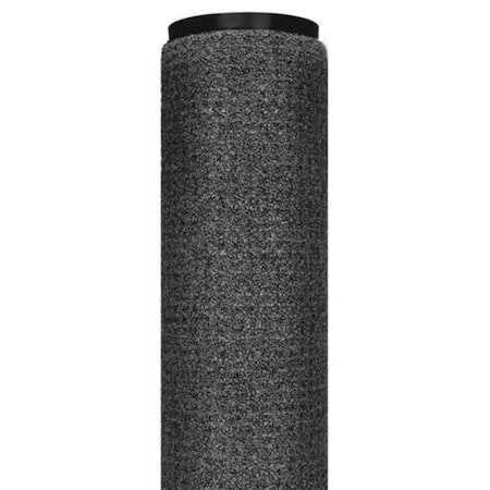 Entrance Mat, Polypropylene, 3/8 in Thick, Charcoal, 2 ft W x 3 ft L