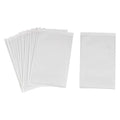 Shop Envelope, Vinyl, 8 1/2 in H x 5 1/2 in W, Clear, 10 PK