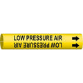 Pipe Mrkr,Low Pressure Air,3/4to1-3/8 In