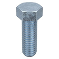 Class 8.8, M6 Hex Head Cap Screw, Plain Steel, 20 mm L, 100 PK