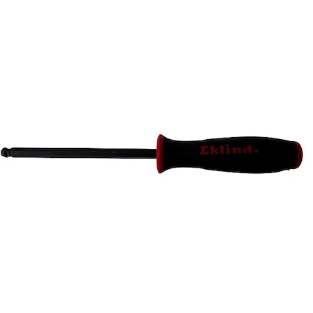 Screwdriver,BallHex,3/8in,Red,Hex