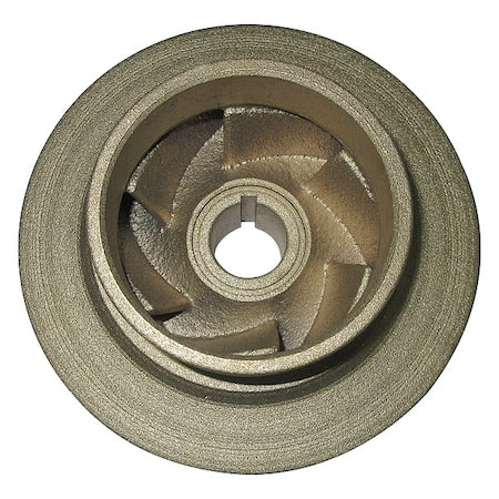 Impeller, 5-1/4 in, Brz, Closed, 55JJ53A