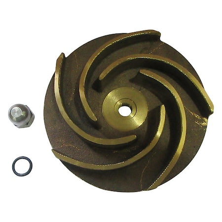 Impeller,4-9/16",Brz,SemiOpen