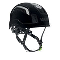Hard Hat, Polystyrene, Polypropylene, Not Applicable Point Not Applicable, Black
