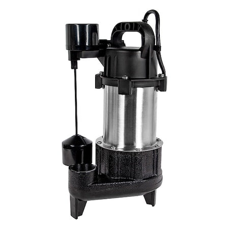 SubmersibleSumpPump,10ft,15.25in,115VAC