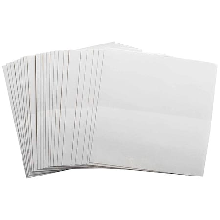 LaminateSheet,Polyester,4-1/2inW,PK100