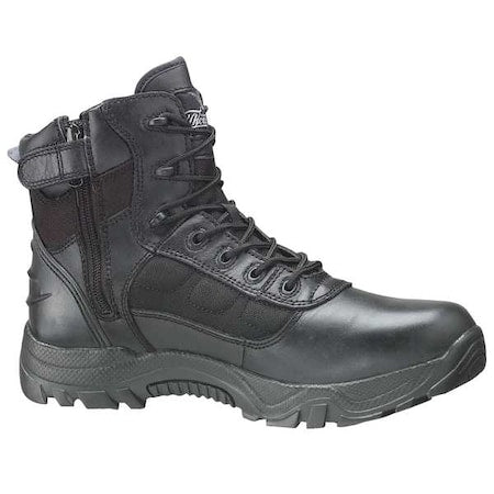 The Deuce, Unisex 6-Inch Work Boot, 15, M, Fabric, Leather, 6 in Height, Black