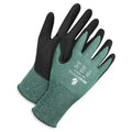 Cut-Resistant Coated Gloves, Cut Level A3 ,Nitrile ,Textured ,2XS 1 PR